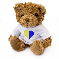 CLARE COUNTY COLOURS HEART - Teddy Bear - Cute - Ireland Gift Present