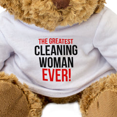 The Greatest Cleaning Woman Ever - Teddy Bear