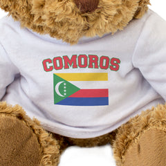 COMOROS + FLAG - Teddy Bear - Cute Funny Comorian Souvenir Gift Present - Image 3