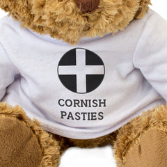 CORNISH PASTIES (CORNWALL FLAG ROUNDEL) - Teddy Bear - Cute - Funny Gift Present