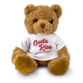 COSTA RICA (SCRIPT) - Teddy Bear - Cute Soft Funny - Souvenir Gift Present