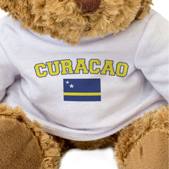 CURACAO + FLAG - Teddy Bear - Cute Funny Soft - Curaçao Souvenir Gift Present