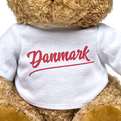 DANMARK (SCRIPT) - Teddy Bear - Cute Soft - Funny Denmark Souvenir Gift Present