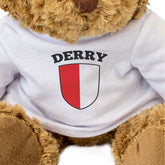 Derry County Colours - Teddy Bear - Ireland County Derry Gift Present