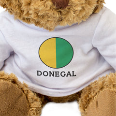 DONEGAL COUNTY COLOURS (ROUNDEL) - Teddy Bear - Cute - Ireland Gift Present