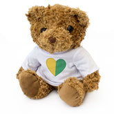 DONEGAL COUNTY COLOURS HEART - Teddy Bear - Cute - Ireland Gift Present