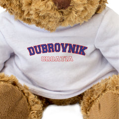 DUBROVNIK, CROATIA - Teddy Bear - Cute Cuddly Soft Funny - Souvenir Gift Present