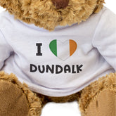 I Love Dundalk (Ireland Flag) - Teddy Bear