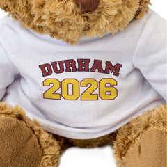 DURHAM 2026 - Teddy Bear - Cute Cuddly Soft - Graduation Gift Present
