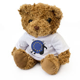 EUROPEAN UNION FLAG (MUSICAL NOTES) - Teddy Bear - Euro Music Fan Gift Present