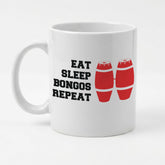 EAT SLEEP BONGOS REPEAT - Mug - Funny Music Gift Present