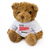 EAT SLEEP MARIMBA REPEAT - Teddy Bear - Cute Funny Soft - Music Gift Present