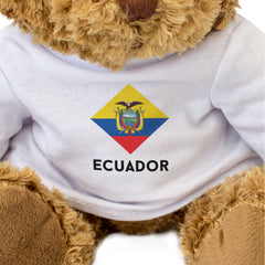 ECUADOR FLAG DIAMOND - Teddy Bear - Cute Soft Funny Souvenir Gift Present