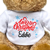 Merry Christmas Eddie - Teddy Bear
