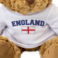 ENGLAND + FLAG - Teddy Bear - Cute Funny Soft - English Souvenir Gift Present