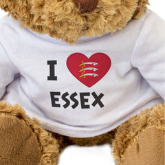 I LOVE ESSEX FLAG - Teddy Bear - Cute Cuddly Soft Adorable - Gift Present
