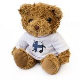 FINLAND FLAG (MUSICAL NOTES) - Teddy Bear - Finnish Music Fan Gift Present