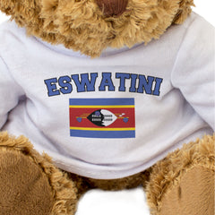 ESWATINI + FLAG - Teddy Bear - Cute Cuddly Soft - Funny Souvenir Gift Present