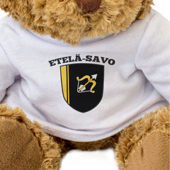 ETELÄ-SAVO FLAG - Teddy Bear - Cute - South Savo Finland Suomi Gift Present