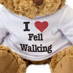 I LOVE FELL WALKING - Teddy Bear - Cute Cuddly Soft - Gift Present
