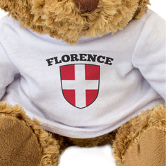 REPUBLIC OF FLORENCE STATE FLAG - Teddy Bear - Cute - Italy Gift Present