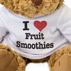 I LOVE FRUIT SMOOTHIES - Teddy Bear - Cute Cuddly Soft Adorable - Gift Present