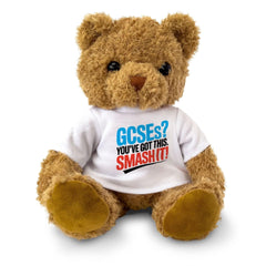 GCSEs? YOU'VE GOT THIS. SMASH IT! - Cute Cuddly Soft - Teddy Bear - Gift Present