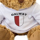 Galway County Colours - Teddy Bear - Ireland County Galway Gift Present
