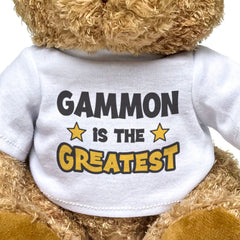 GAMMON IS THE GREATEST - Teddy Bear - Cute Funny Soft Adorable - Gift Present