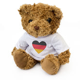 GERMANY FLAG HEART - Teddy Bear - Cute Cuddly Soft - German Gift Present
