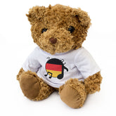 GERMANY FLAG (MUSICAL NOTES) - Teddy Bear - German Music Fan Gift Present