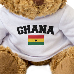 GHANA + FLAG - Teddy Bear - Cute Funny Soft - Ghanaian Souvenir Gift Present