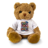 GOOD LUCK IN YOUR GCSEs - Cute Cuddly Soft - Teddy Bear - Gift Present