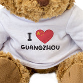 I Love Guangzhou (China Flag) - Teddy Bear
