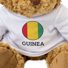 GUINEA FLAG ROUNDEL - Teddy Bear - Cute Cuddly Soft - Guinean Gift Present
