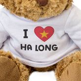 I Love Ha Long (Vietnam Flag) - Teddy Bear