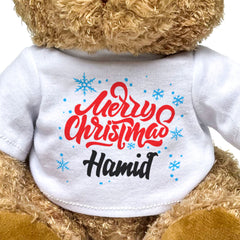 Merry Christmas Hamid - Teddy Bear