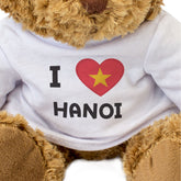 I Love Hanoi (Vietnam Flag) - Teddy Bear