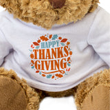 Happy Thanksgiving - Teddy Bear