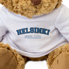 HELSINKI, FINLAND - Teddy Bear - Cute Cuddly Soft - Finnish Gift Present