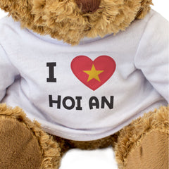 I Love Hoi An (Vietnam Flag) - Teddy Bear