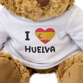 I Love Huelva (Spain Flag) - Teddy Bear