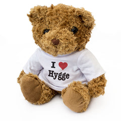 I LOVE HYGGE - Teddy Bear - Cute Cuddly Soft Adorable - Gift Present