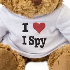 I LOVE I SPY - Teddy Bear - Cute Cuddly Soft Adorable - Gift Present