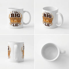 I LIKE BIG BUNS AND I CANNOT LIE - Mug - Funny Bread Making Baker Gift Present