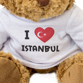 I Love Istanbul (Turkey Flag) - Teddy Bear
