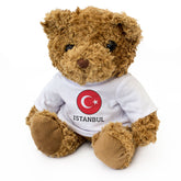 ISTANBUL (TURKEY FLAG ROUNDEL) - Teddy Bear - Cute Turkish Souvenir Gift Present