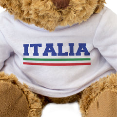ITALIA FLAG STRIPES - Teddy Bear - Cute Funny - Italy Souvenir Gift Present
