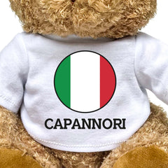 CAPANNORI (ITALY FLAG ROUNDEL) - Teddy Bear - Funny Italian Souvenir Gift Present - Image 2