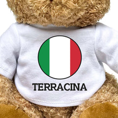 TERRACINA (ITALY FLAG ROUNDEL) - Teddy Bear - Funny Italian Souvenir Gift Present - Image 2